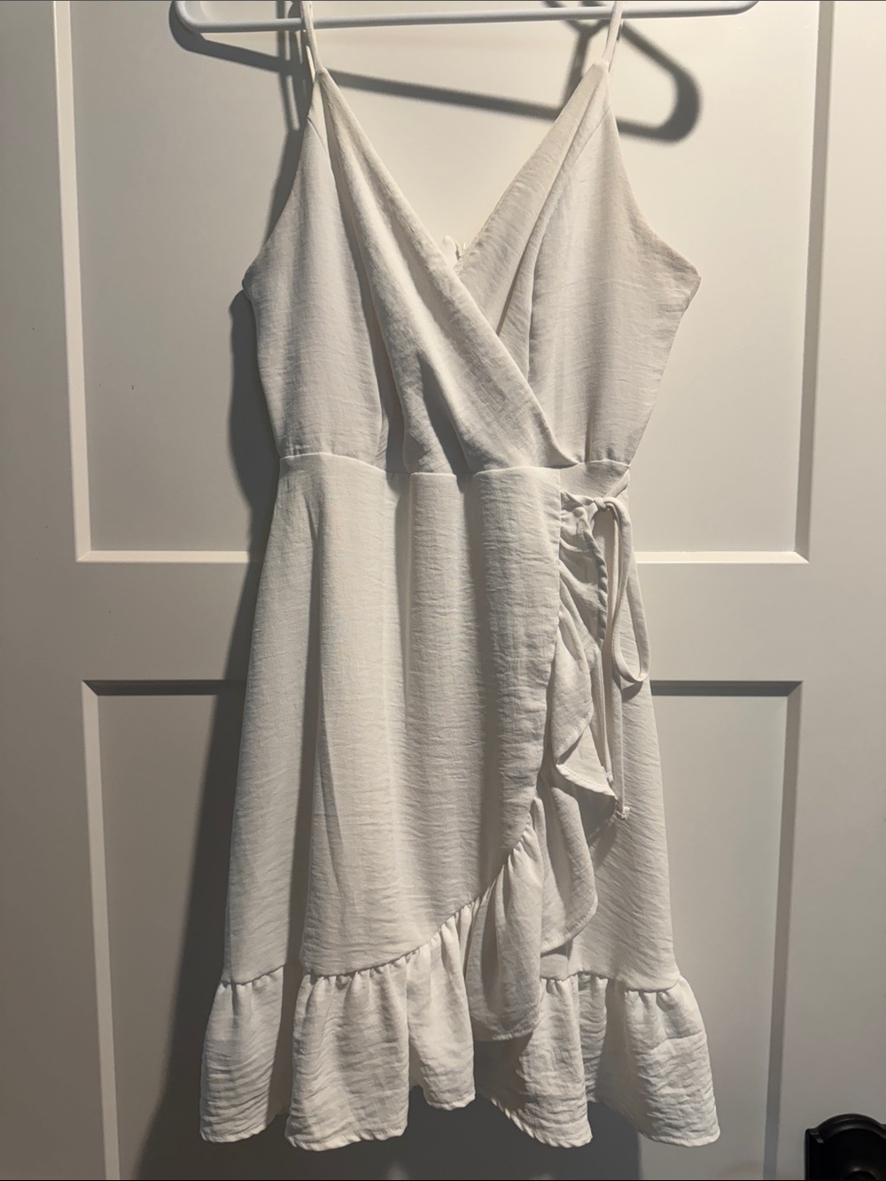 Altar’d State White Ruffle Dress